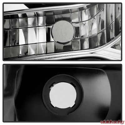 Spyder Auto Halo LED Chrome Projector Headlights for Toyota Tacoma 2005-2008 - PRO-YD-TT05-HL-C