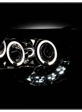 Spyder Auto Smoke LED Halo Projector Headlights for Toyota Tacoma 2005-2011, High/Low H1                                     - PRO-YD-TT05-HL-SM - Image 8