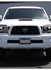 Spyder Auto Signature V2 Projector Headlights Light Bar DRL Black for Toyota Tacoma 2005-2011                                     - PRO-YD-TT05V2-LB-BK - Image 12