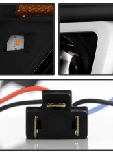 Spyder Auto Signature V2 Projector Headlights Light Bar DRL Black for Toyota Tacoma 2005-2011                                     - PRO-YD-TT05V2-LB-BK - Image 5