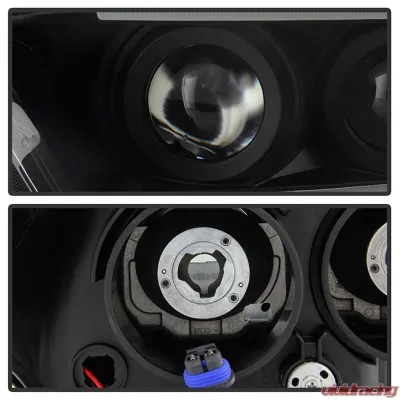 Spyder Auto Signature Projector Headlights Sequential LED Turn Signal Black Smoke for 2016-2018 Toyota Tacoma - PRO-YD-TT16V1-SEQ-BSM