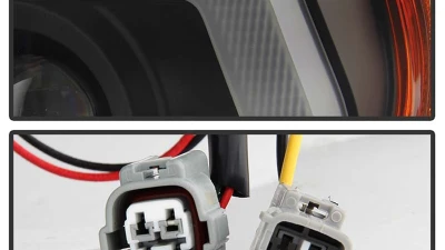 Spyder Auto Signature Projector Headlights Sequential LED Turn Signal Black Smoke for 2016-2018 Toyota Tacoma                                     - PRO-YD-TT16V1-SEQ-BSM - Image 4