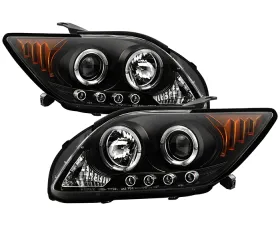 Spyder Auto Halo LED Black Projector Headlights for Scion TC 2005-2010
