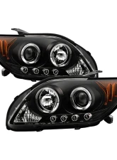 Spyder Auto Halo LED Black Projector Headlights for Scion TC 2005-2010                                     - PRO-YD-TTC04-HL-AM-BK - Image 12