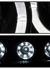 Spyder Auto Halo LED Black Projector Headlights for Scion TC 2005-2010                                     - PRO-YD-TTC04-HL-AM-BK - Image 11