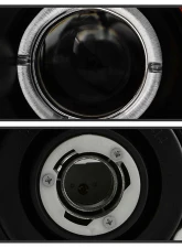 Spyder Auto Halo LED Black Projector Headlights for Scion TC 2005-2010                                     - PRO-YD-TTC04-HL-AM-BK - Image 3