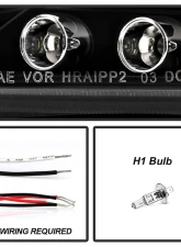 Spyder Auto Halo LED Black Projector Headlights for Scion TC 2005-2010                                     - PRO-YD-TTC04-HL-AM-BK - Image 7