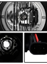 Spyder Auto Black LED Halo Projector Headlights for Scion tC 2008-2010, H1/9006                                     - PRO-YD-TTC08-HL-BK - Image 4