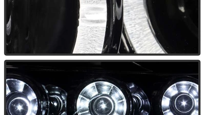 Spyder Auto Smoke LED Halo Projector Headlights for Scion tC 2008-2010 with High H1 Low 9006                                     - PRO-YD-TTC08-HL-SM - Image 10