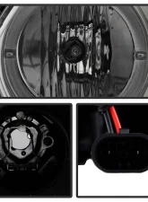 Spyder Auto Smoke LED Halo Projector Headlights for Scion tC 2008-2010 with High H1 Low 9006                                     - PRO-YD-TTC08-HL-SM - Image 4