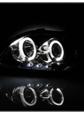 Spyder Auto Smoke LED Halo Projector Headlights for Scion tC 2008-2010 with High H1 Low 9006                                     - PRO-YD-TTC08-HL-SM - Image 9