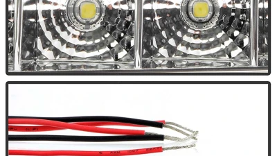 Spyder Auto Halo Chrome Projector Headlights for Toyota Tundra 2007-2009                                     - PRO-YD-TTU07-HL-C - Image 4