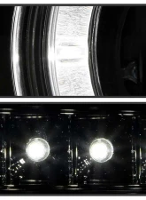 Spyder Auto Smoke LED Halo Projector Headlights with High H1 and Low H1 Lights Included Toyota Tundra 2007-2013                                     - PRO-YD-TTU07-HL-SM - Image 10