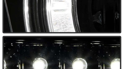 Spyder Auto Smoke LED Halo Projector Headlights for Toyota Sequoia 2008-2013                                     - PRO-YD-TTU07-HL-SM - Image 10