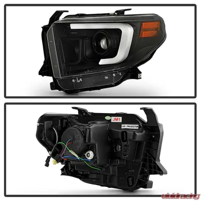 Spyder Auto Apex Projector Headlights Black for 2014-2018 Toyota Tundra - PRO-YD-TTU14AP-BK