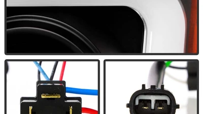 Spyder Auto Apex Projector Headlights Black for 2014-2018 Toyota Tundra                                     - PRO-YD-TTU14AP-BK - Image 4