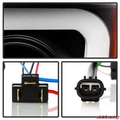 Spyder Auto Apex Projector Headlights Black for 2014-2018 Toyota Tundra - PRO-YD-TTU14AP-BK