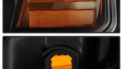 Spyder Auto Apex Projector Headlights Black for 2014-2018 Toyota Tundra                                     - PRO-YD-TTU14AP-BK - Image 6