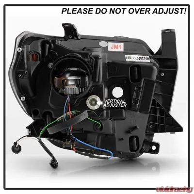 Spyder Auto Apex Projector Headlights Black for 2014-2018 Toyota Tundra - PRO-YD-TTU14AP-BK