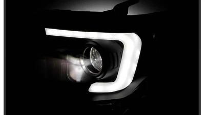 Spyder Auto Apex Projector Headlights Black for 2014-2018 Toyota Tundra                                     - PRO-YD-TTU14AP-BK - Image 8