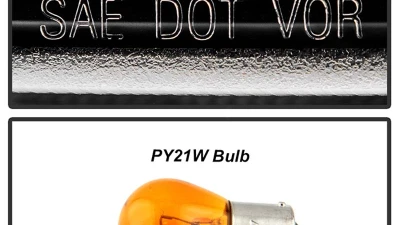 Spyder Auto Halogen DRL LED Black Projector Headlights for Volkswagen GTI Jetta Rabbit 2006-2009                                     - PRO-YD-VG06-DRL-BK - Image 7