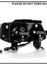 Spyder Auto DRL LED Black Projector Headlights for Volkswagen Passat B6 1996-2008                                     - PRO-YD-VP06-DRL-BK - Image 5