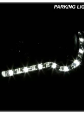 Spyder Auto DRL LED Black Projector Headlights for Volkswagen Passat B6 1996-2008                                     - PRO-YD-VP06-DRL-BK - Image 9