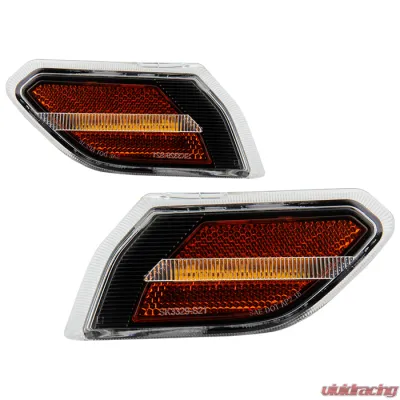 Spyder Auto LED Side Marker Lights Black for 2019-2020 Jeep Wrangler SML-YD-JW19-LED-BK - SML-YD-JW19-LED-BK