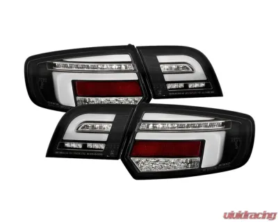 Spyder Auto Black Full LED Tail Lights for Audi A3 2003-2008, ALT-YD-AA303-LED-BK - ALT-YD-AA303-LED-BK