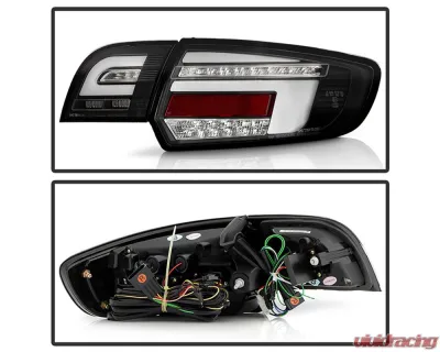 Spyder Auto Black Full LED Tail Lights for Audi A3 2003-2008, ALT-YD-AA303-LED-BK - ALT-YD-AA303-LED-BK