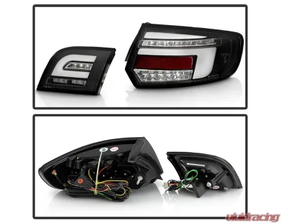 Spyder Auto Black Full LED Tail Lights for Audi A3 2003-2008, ALT-YD-AA303-LED-BK - ALT-YD-AA303-LED-BK