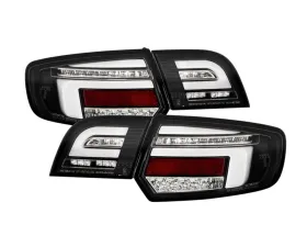 Spyder Auto Black Full LED Tail Lights for Audi A3 2009-2013, ALT-YD-AA309-LED-BK