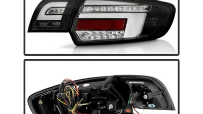 Spyder Auto Black Full LED Tail Lights for Audi A3 2009-2013, ALT-YD-AA309-LED-BK                                     - ALT-YD-AA309-LED-BK - Image 2