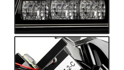 Spyder Auto Black Full LED Tail Lights for Audi A3 2009-2013, ALT-YD-AA309-LED-BK                                     - ALT-YD-AA309-LED-BK - Image 6