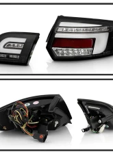 Spyder Auto Black Full LED Tail Lights for Audi A3 2009-2013, ALT-YD-AA309-LED-BK                                     - ALT-YD-AA309-LED-BK - Image 7