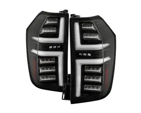 Spyder Auto Black LED Tail Lights for Chevrolet Tahoe | Suburban 2021-2023 Halogen Model