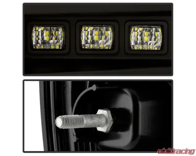 Spyder Auto Black LED Tail Lights for Chevrolet Tahoe | Suburban 2021-2023 Halogen Model - ALT-YD-CSUB21HAL-GR-BK