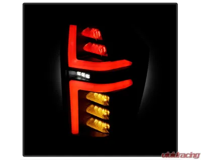Spyder Auto Black LED Tail Lights for Chevrolet Tahoe | Suburban 2021-2023 Halogen Model - ALT-YD-CSUB21HAL-GR-BK