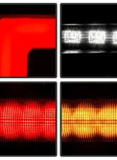 Spyder Auto Black LED Tail Lights for Chevrolet Tahoe | Suburban 2021-2023 Halogen Model                                     - ALT-YD-CSUB21HAL-GR-BK - Image 7
