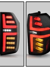 Spyder Auto Black LED Tail Lights for Chevrolet Tahoe | Suburban 2021-2023 Halogen Model                                     - ALT-YD-CSUB21HAL-GR-BK - Image 8