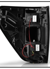 Spyder Auto Black Full LED Tail Lights for Ford F150 2021-2023 (Halogen Model, Blind Spot Sensor)                                     - ALT-YD-FF15021HALBS-BK - Image 3