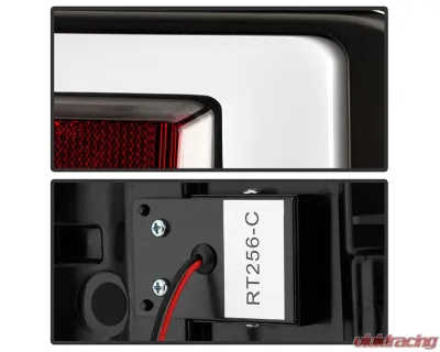 Spyder Auto Black Full LED Tail Lights for Ford F150 2021-2023 (Halogen Model, Blind Spot Sensor) - ALT-YD-FF15021HALBS-BK