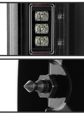 Spyder Auto Black Full LED Tail Lights for Ford F150 2021-2023 (Halogen Model, Blind Spot Sensor)                                     - ALT-YD-FF15021HALBS-BK - Image 7