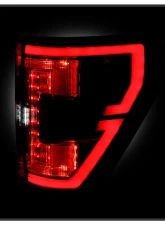 Spyder Auto Black Full LED Tail Lights for Ford F150 2021-2023 (Halogen Model, Blind Spot Sensor)                                     - ALT-YD-FF15021HALBS-BK - Image 8
