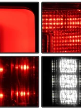 Spyder Auto Black Full LED Tail Lights for Ford F150 2021-2023 (Halogen Model, Blind Spot Sensor)                                     - ALT-YD-FF15021HALBS-BK - Image 9