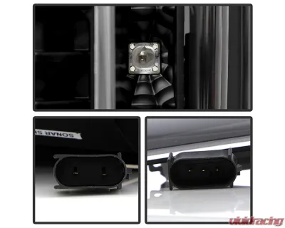 Spyder Auto Black LED Tail Lights for 2020-2021 Ford F250 Super Duty (Halogen Model Only) - ALT-YD-FS20HAL-LED-BK