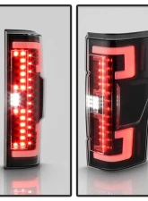 Spyder Auto Black LED Tail Lights for 2020-2021 Ford F250 Super Duty (Halogen Model Only)                                     - ALT-YD-FS20HAL-LED-BK - Image 7