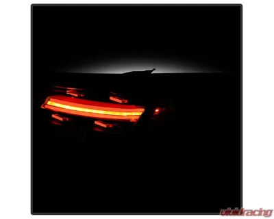 Spyder Auto Black Full LED Tail Light Sequential Turn Signal for 2022-2024 Toyota GR-86 Subaru BRZ 2DR - ALT-YD-TGR8622-SEQGR-BK