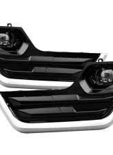 Spyder Auto LED Fog Lights for GMC Terrain 2022-2024, FL-GTE22-LED-C, Clear Lens                                     - FL-GTE22-LED-C - Image 6