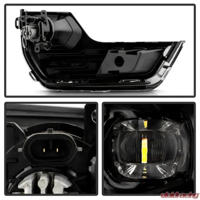 Spyder Auto LED Fog Lights for GMC Terrain 2022-2024, FL-GTE22-LED-C, Clear Lens - FL-GTE22-LED-C